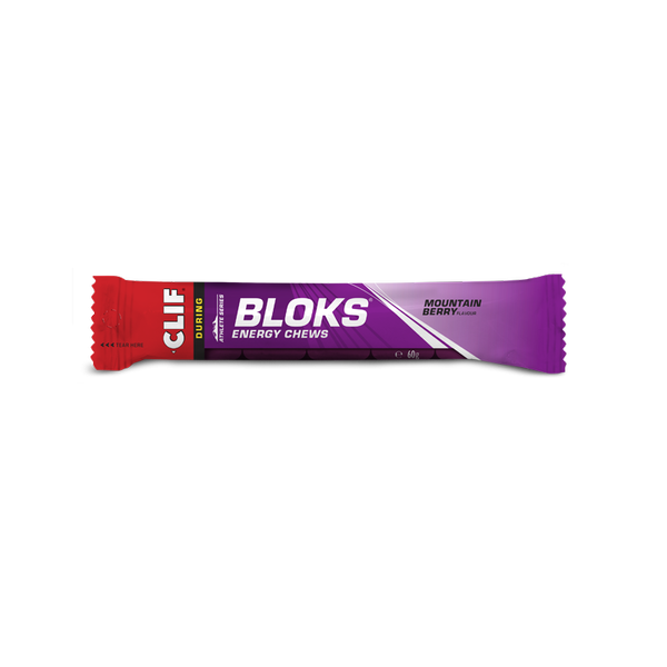 CLIFF BAR Żelki energetyczne BLOKS Mountain Berry 60 g