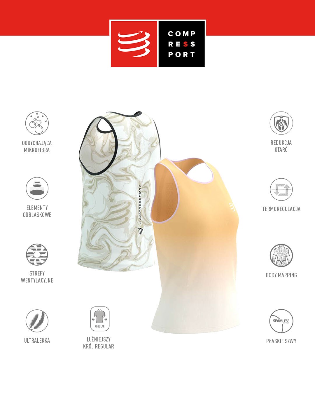 compressport performance singlet