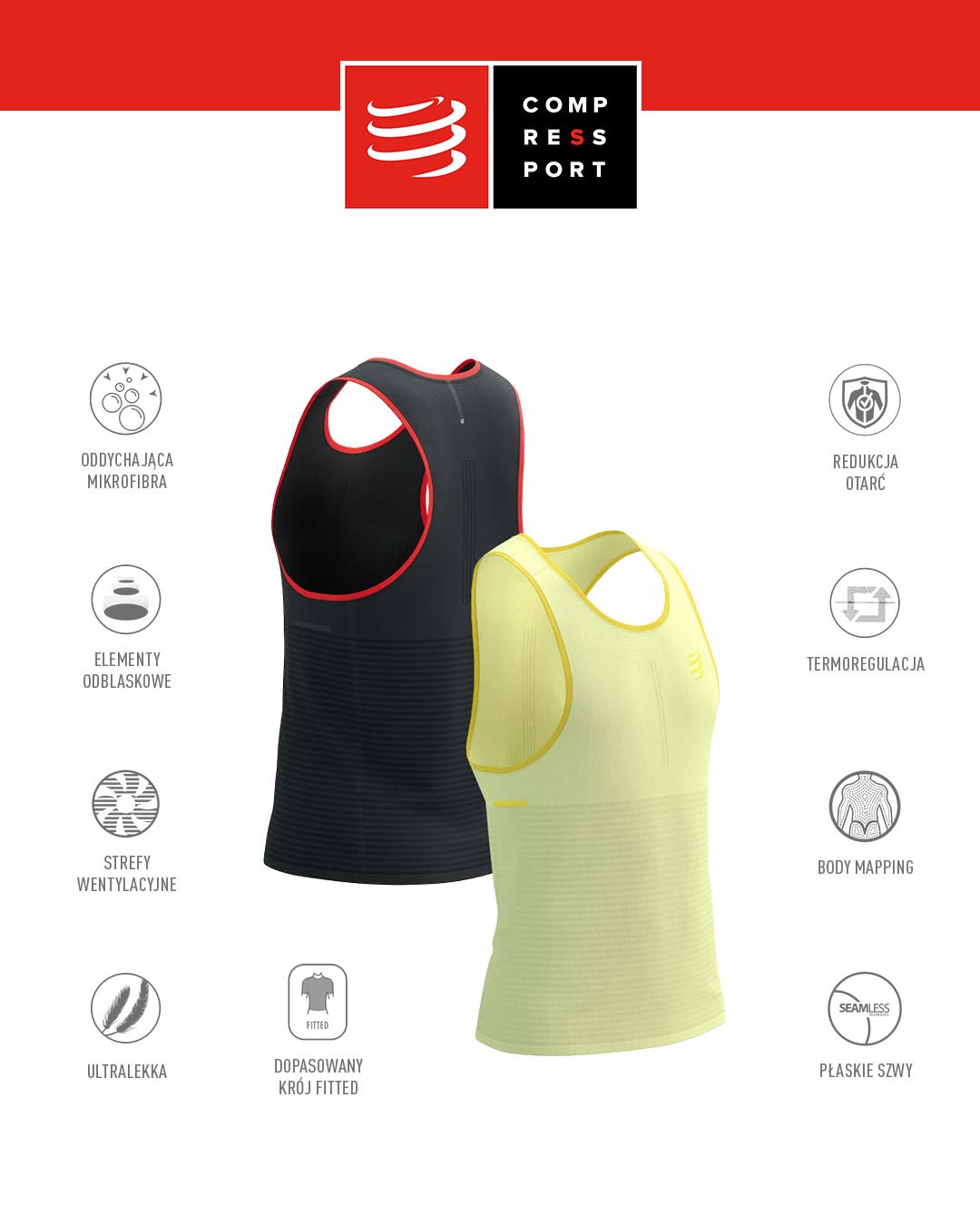 compressport pro racing singlet