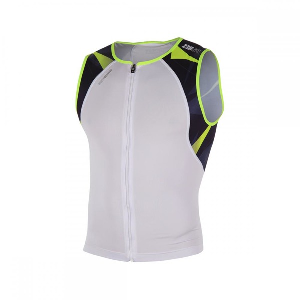 ZEROD Koszulka triathlonowa uSinglet Neon