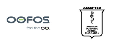 Certyfikat Amerykańskiego Stowarzyszenia Lekarzy Podiatrów dla marki OOfos