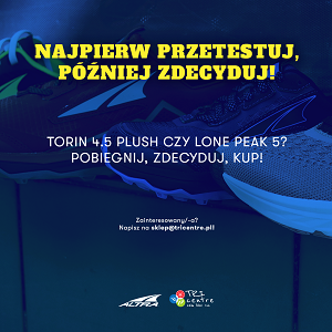 Testy butów Altra w TriCentre!