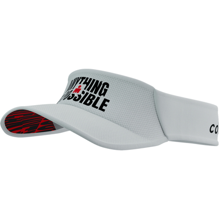 COMPRESSPORT Daszek biegowy VISOR ULTRALIGHT IRONMAN 2025 white
