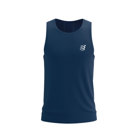 COMPRESSPORT Koszulka biegowa PERFORMANCE SINGLET blues