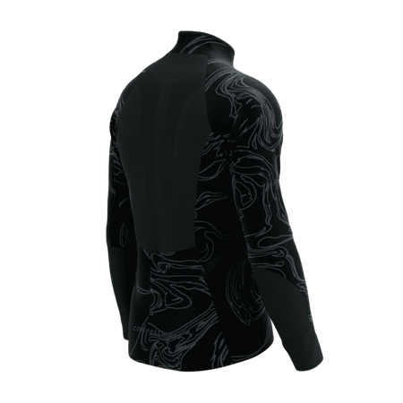 COMPRESSPORT Kurtka biegowa męska HURRICANE WINDPROOF JACKET AURORA black/aurora