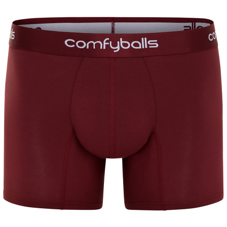 COMFYBALLS Bokserki LONG COTTON red