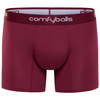 COMFYBALLS Bokserki do biegania LONG PERFORMANCE maroon