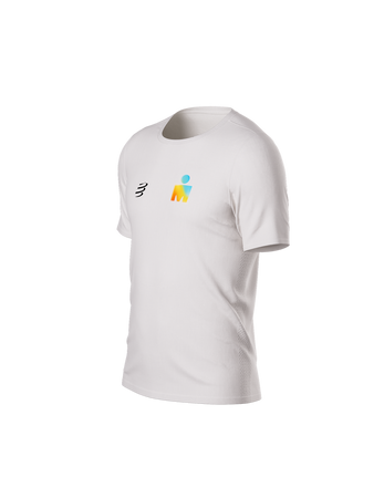 COMPRESSPORT Koszulka biegowa z krótkim rękawem TRAINING SS T-SHIRT IRONMAN 2025 sugar sunrise