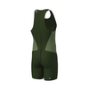ZEROD Strój triathlonowy męski RACER TRISUIT cedar green