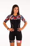 ZEROD Strój triathlonowy damski START TT SUIT psycho champagne