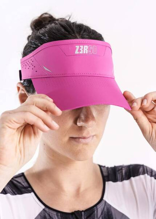 ZEROD Daszek biegowy RUNNING VISOR pink