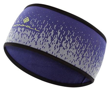 RONHILL Opaska na głowę REFLECT HEADBAND deep ocean/reflect