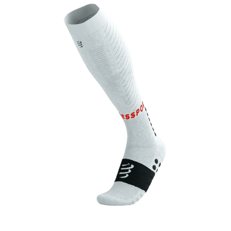 COMPRESSPORT Skarpety kompresyjne FULL SOCKS RECOVERY 2.0 white