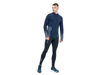 RONHILL Bluza biegowa męska TECH REFLECT 1/2 ZIP dark navy/reflect