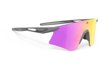 RUDY PROJECT Okulary rowerowe ASTRAL metal titanium matte - RP optics multilaser sunset