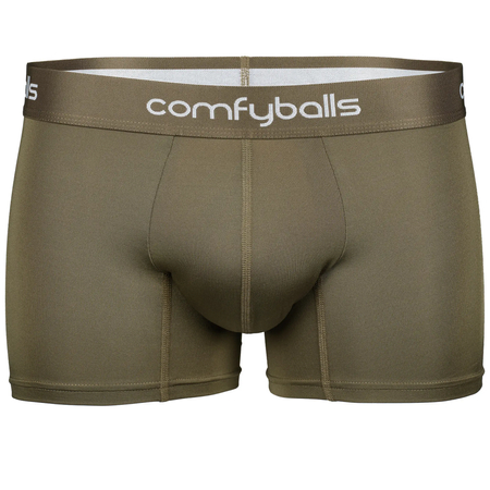 COMFYBALLS Bokserki do biegania REGULAR PERFORMANCE olive green