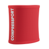 COMPRESSPORT Frotka na nadgarstek SWEATBAND 3D.DOTS fluo red/white