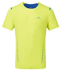 RONHILL Koszulka biegowa męska TECH RACE S/S cirtus/azurite