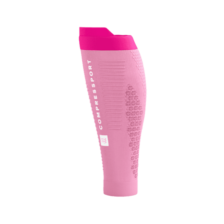 COMPRESSPORT Opaski kompresyjne na łydki R2V3 begonia/neon pink