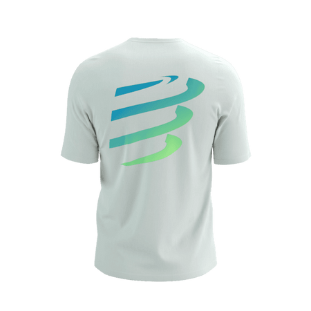 COMPRESSPORT Koszulka lifestyle męska PODIUM SS T-SHIRT star white