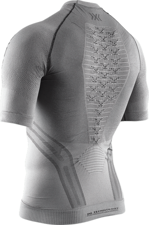 XBIONIC Koszulka do biegania męska FENNEC 4.0 RUNNING SHIRT anthracie/silver