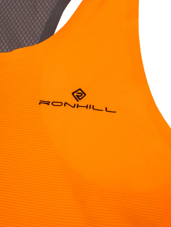 RONHILL Koszulka biegowa męska TECH RACE VEST tangelo/artemis