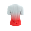 COMPRESSPORT Koszulka biegowa damska PERFORMANCE SS T-SHIRT fluo red/white