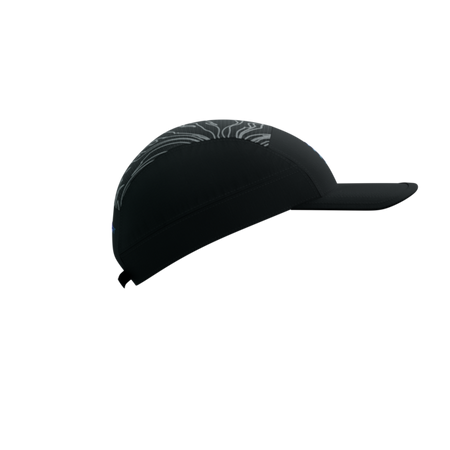 COMPRESSPORT Czapka biegowa 5 PANEL LIGHT CAP AURORA black/aurora