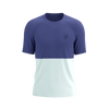 COMPRESSPORT Koszulka biegowa PERFORMANCE SS T-SHIRT orient blue/star white