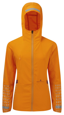 RONHILL Kurtka biegowa damska TECH AFTERHOURS JACKET pomarańczowa