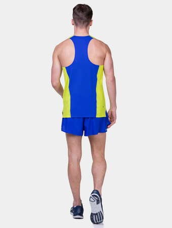 RONHILL Koszulka biegowa męska TECH RACE VEST citrus/azurite