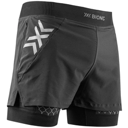 X-BIONIC Spodenki biegowe męskie TWYCE RACE 2in1 SHORTS black/charcoal