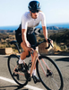 COMPRESSPORT Skarpetki rowerowe PRORACING SOCKS V4 ULTRALIGHT BIKE white/black