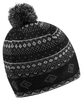 RONILL Czapka do biegania WINTER BOBBLE HAT black/oxide/white