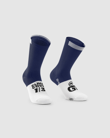 ASSOS Skarpetki rowerowe GT SOCKS genesi blue