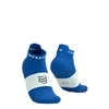 COMPRESSPORT Skarpetki do biegania krótkie PRORACING SOCKS V4 RUN LOW princess blue/white