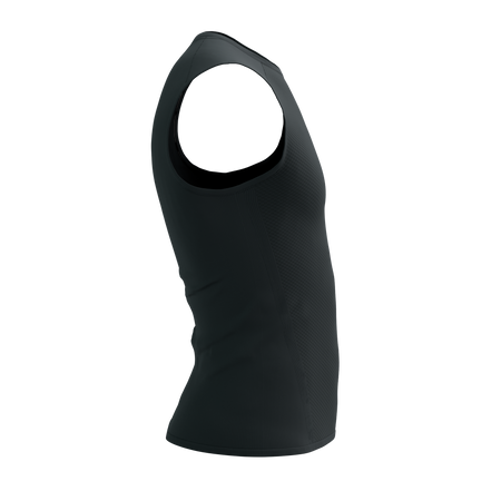 COMPRESSPORT Koszulka biegowa męska TRAIL RACING TANK black