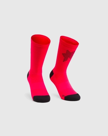 ASSOS Skarpetki rowerowe SPEED CLUB SOCKS 2024 lunar red