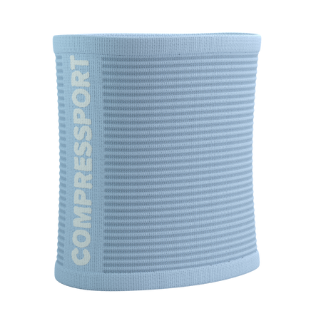 COMPRESSPORT Frotka na nadgarstek SWEATBAND 3D.DOTS cashmere blue/white