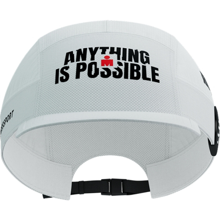 COMPRESSPORT Czapka biegowa 5 PANEL LIGHT CAP IRONMAN 2025 white