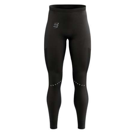 COMPRESSPORT Legginsy biegowe męskie WINTER RUNNING LEGGING black