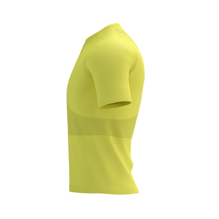 COMPRESSPORT Koszulka biegowa TRAIL HALF-ZIP FITTED SS TOP green sheen