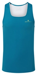 RONHILL Koszulka biegowa męska TECH REVIVE RACER VEST niebieska