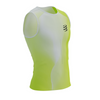 COMPRESSPORT Koszulka biegowa PERFORMANCE TANK safe yellow