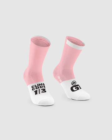 ASSOS Skarpetki rowerowe GT SOCKS cosmic rose