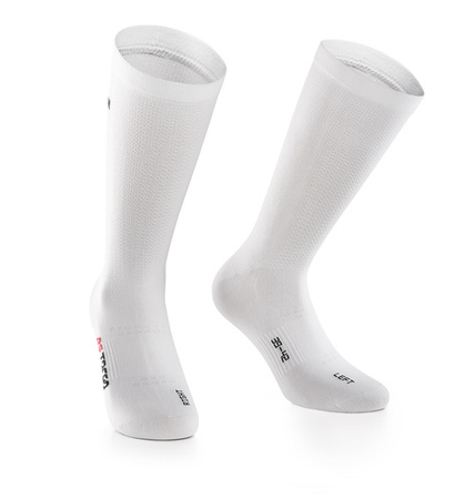 ASSOS Skarpetki rowerowe RS SOCKS TARGA Holy White