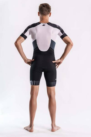 ZEROD Strój triathlonowy RACER TT SUIT black vivacity