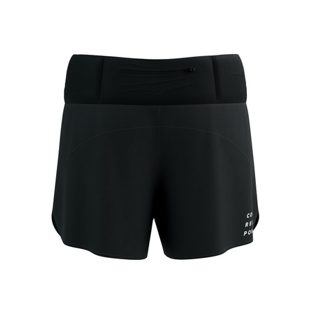 COMPRESSPORT Spodenki biegowe damskie PERFORMANCE SHORT black