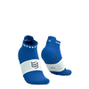 COMPRESSPORT Skarpetki do biegania krótkie PRORACING SOCKS V4 RUN LOW princess blue/white