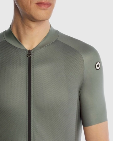 ASSOS Koszulka rowerowa MILLE GT JERSEY C2 EVO titan green